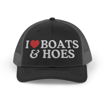 I Heart Boats Richardson 112 Snapback Trucker Cap
