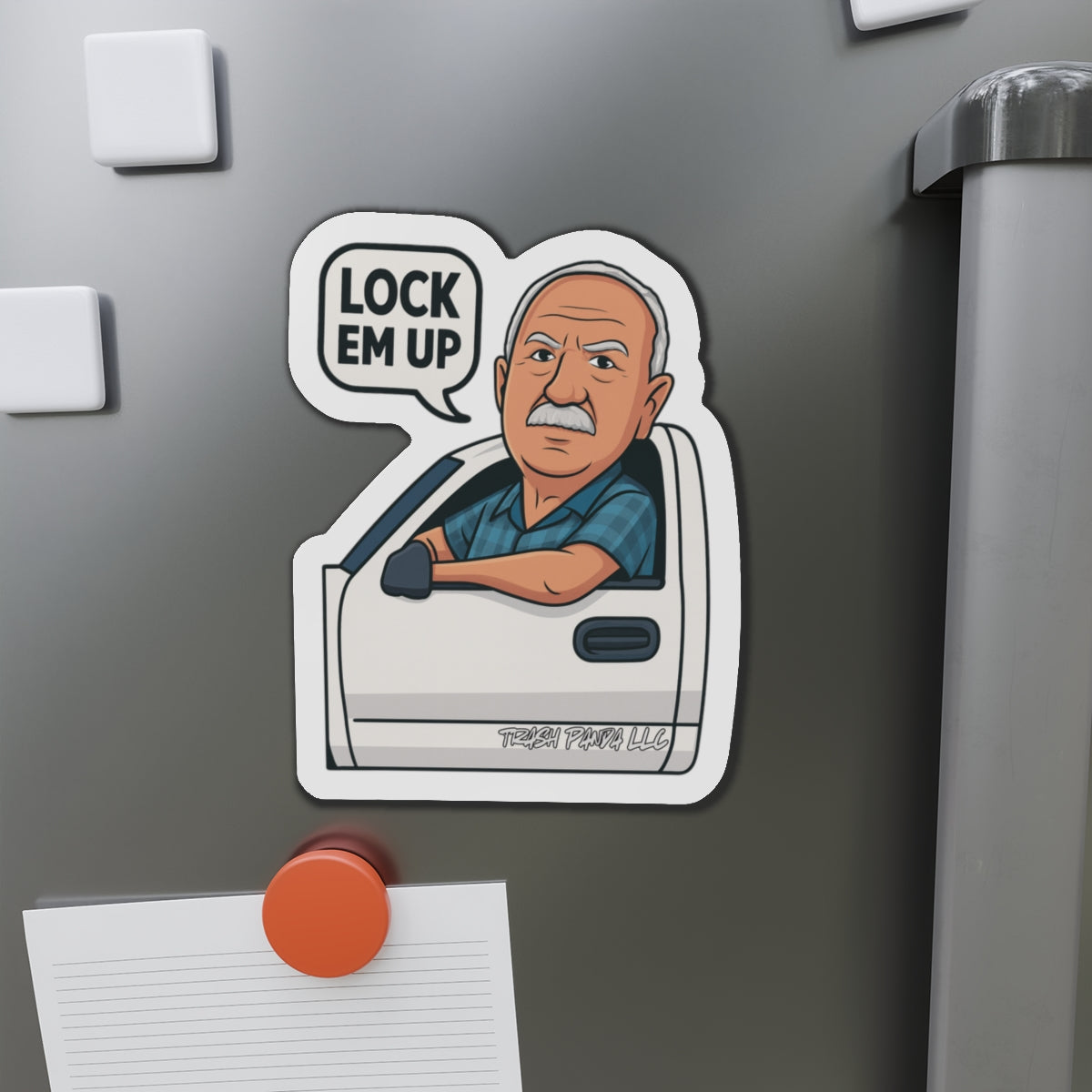 Lock Em Up Die-Cut Magnets