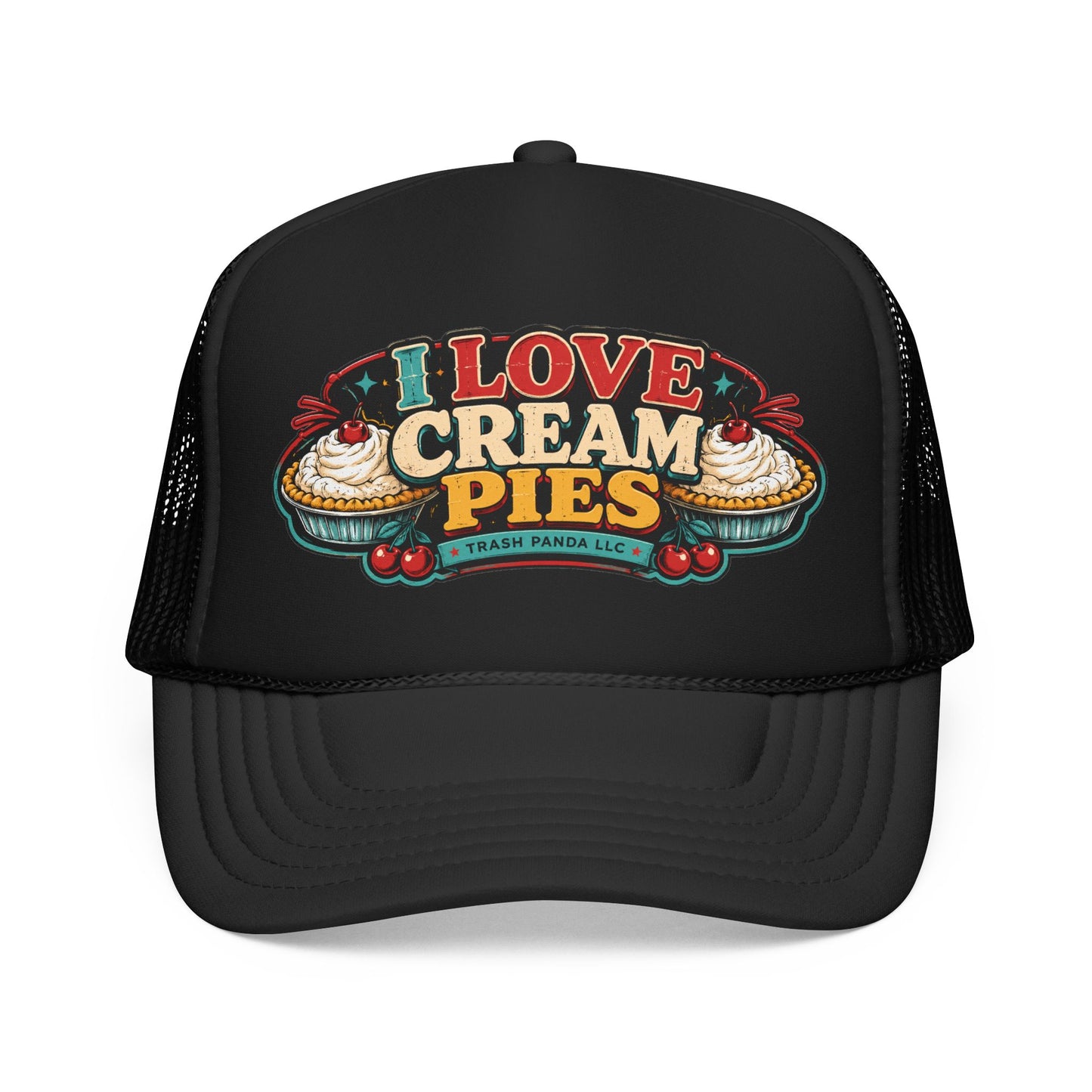 Cream Pies Foam Trucker Hat (Printed)