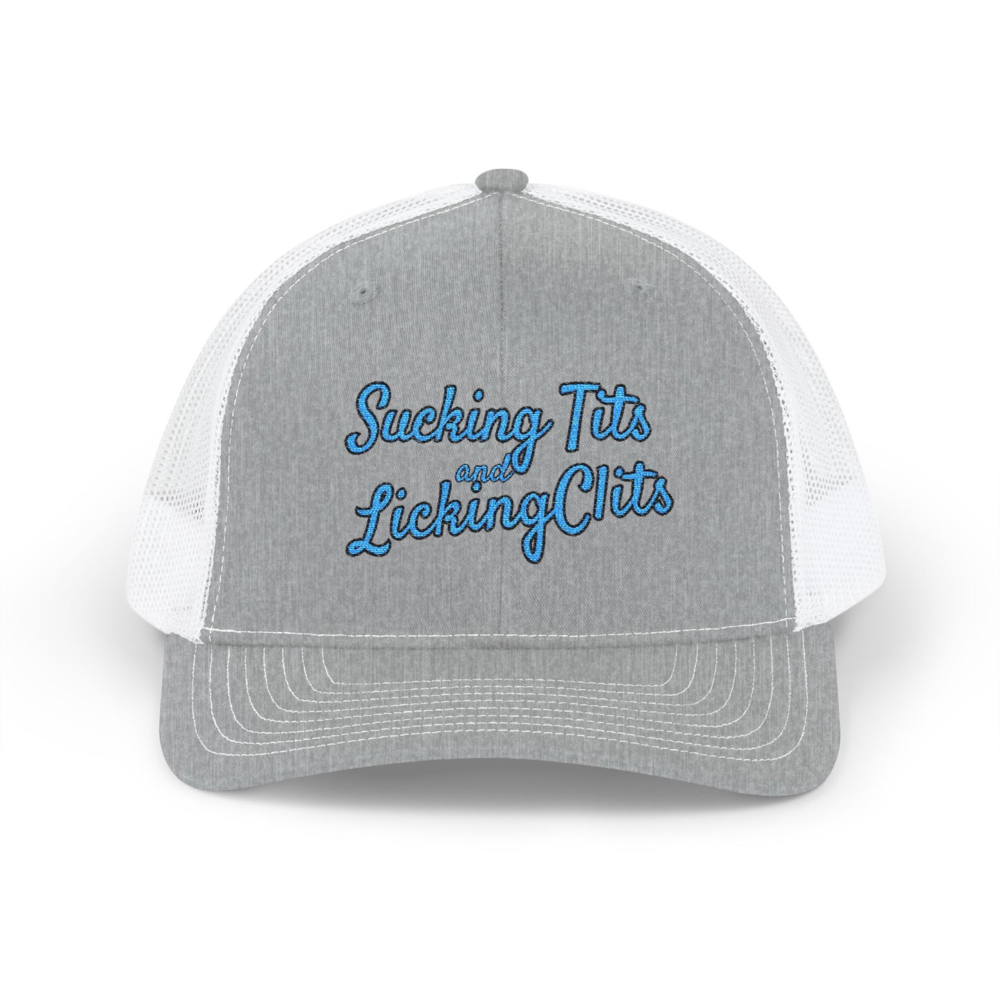 Sucking Ts and Licking Cs (Blue Thread) Richardson 112 Snapback Trucker Cap