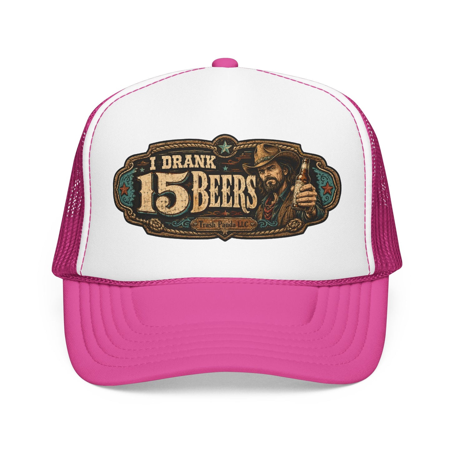 15 Beers Foam Trucker Hat (Printed)