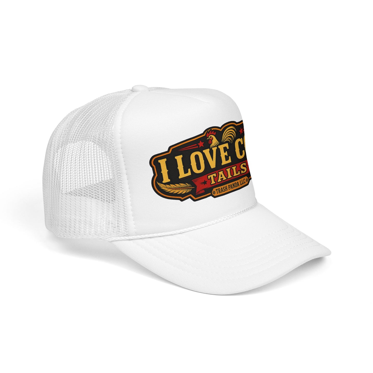 I Love Cocktails Foam Trucker Hat (Printed)