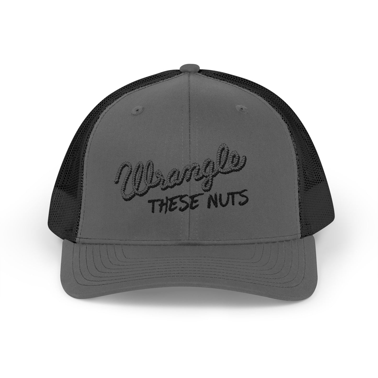 Wrangle These Nuts (Rope) Richardson 112 Snapback Trucker Cap