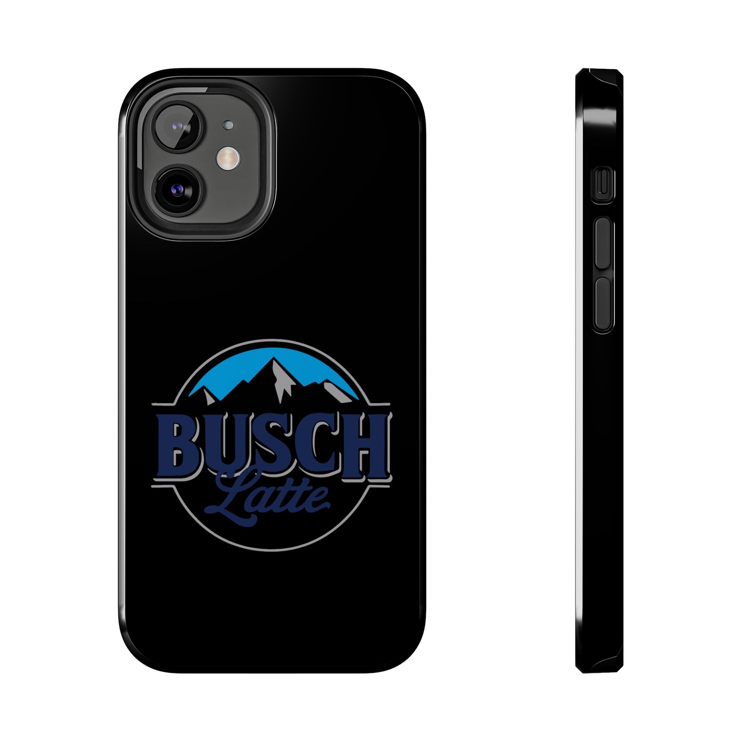 Busch Latte Blk Tough iPhone Cases