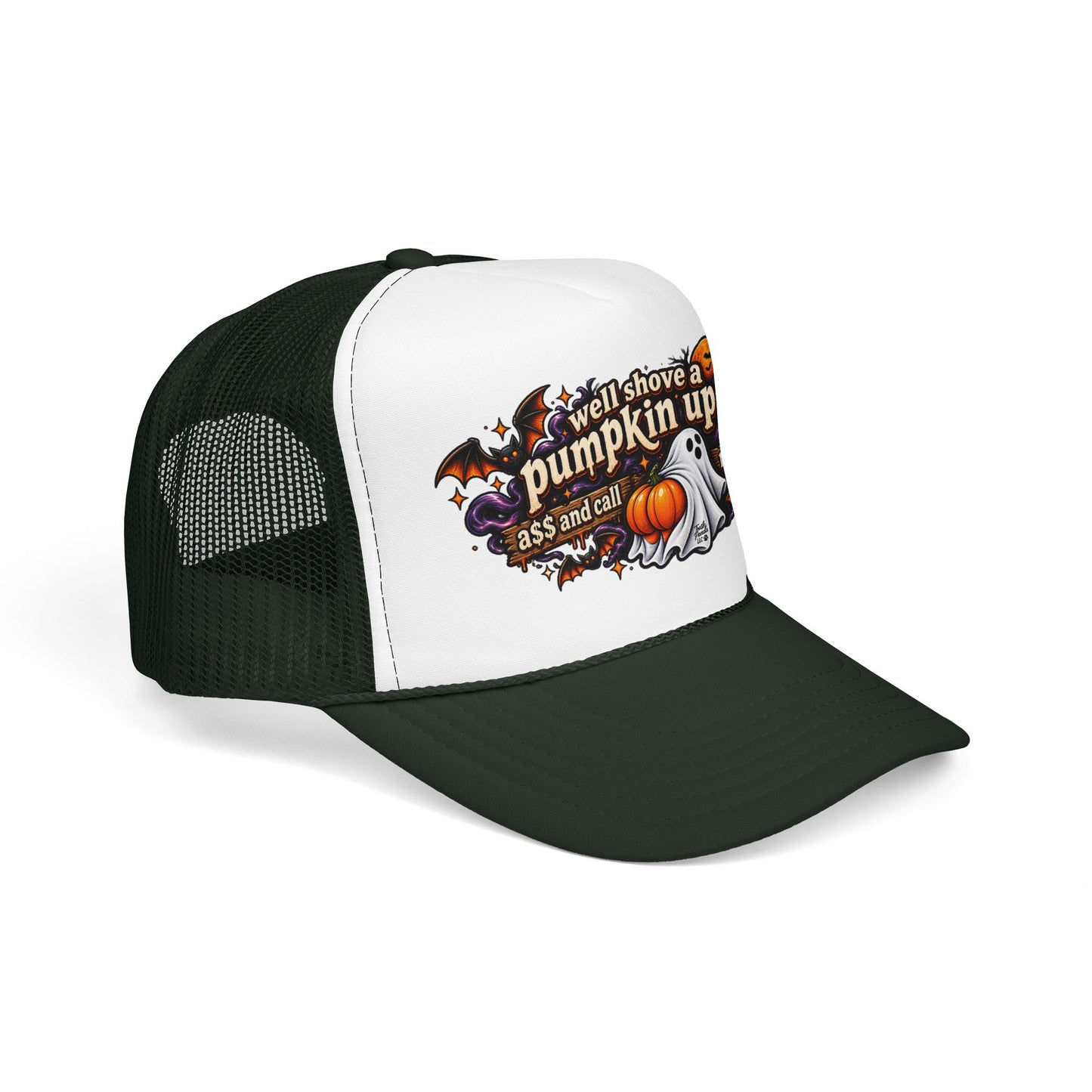 Call Me Spooky Foam Trucker Hat (Printed)
