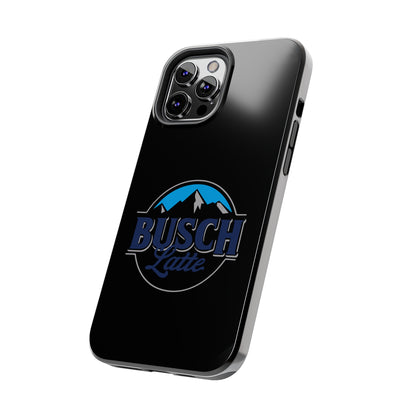 Busch Latte Blk Tough iPhone Cases