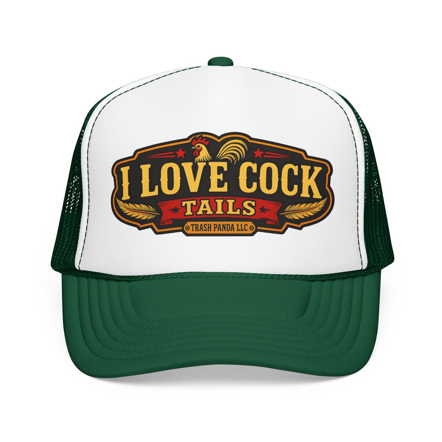 I Love Cocktails Foam Trucker Hat (Printed)