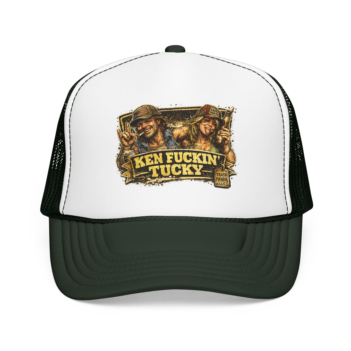 Ken Fn' Tucky Foam Trucker Hat (Printed)