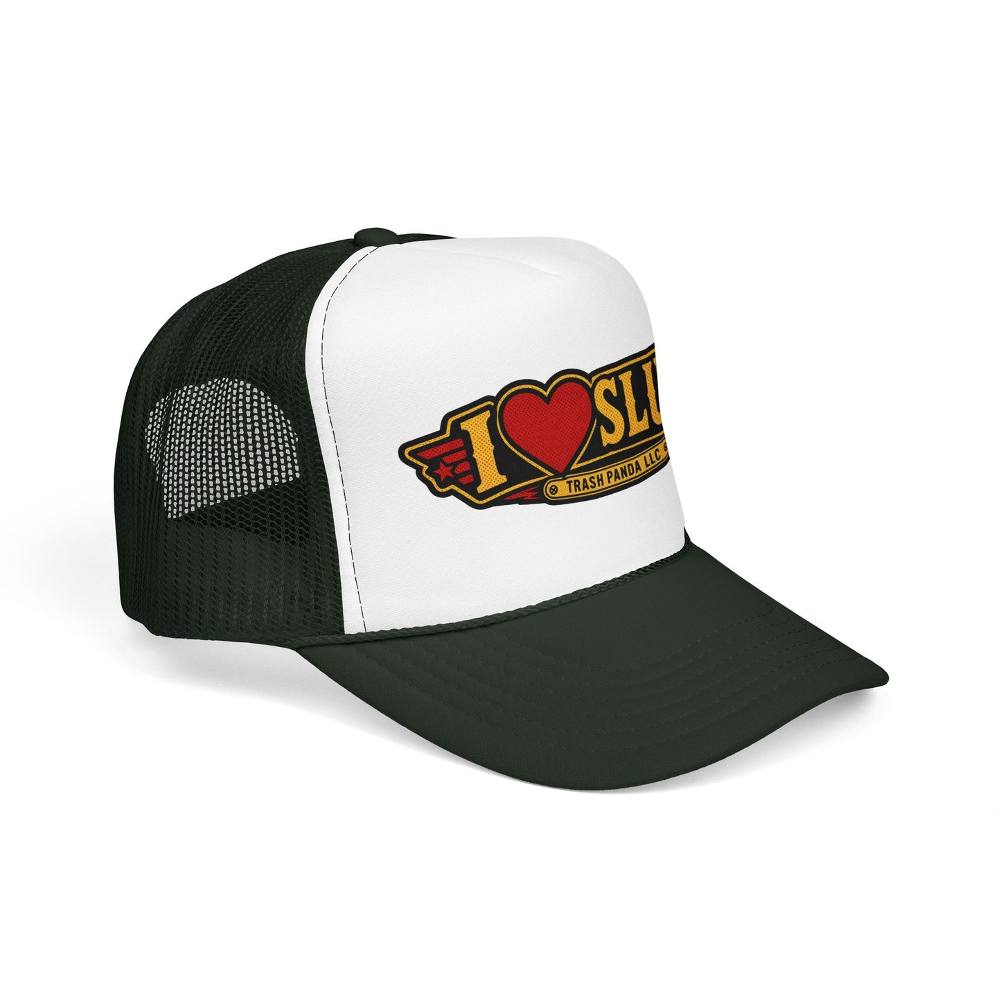 I Heart Sl*ts Foam Trucker Hat (Printed)