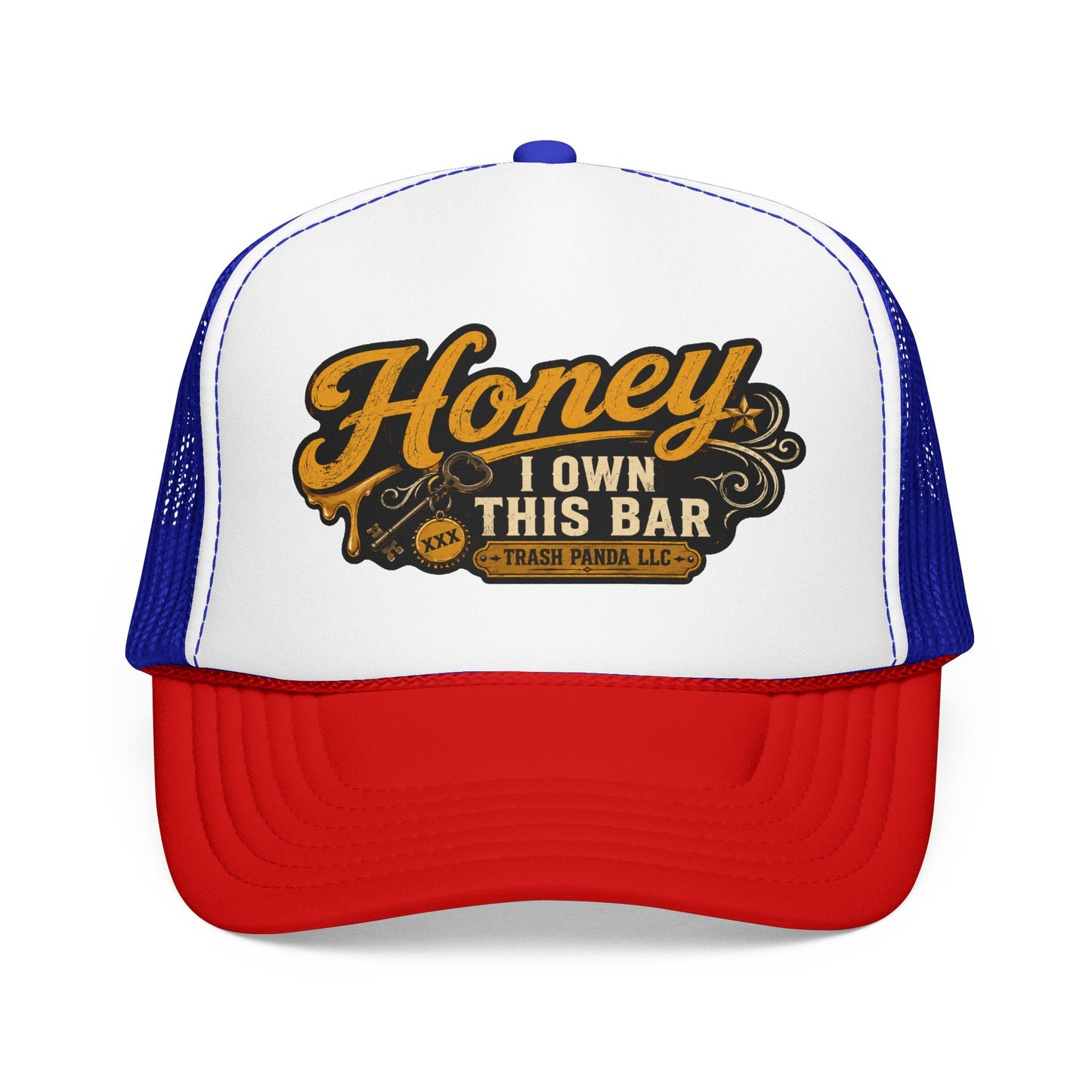 I Own This Bar Foam Trucker Hat (Printed)