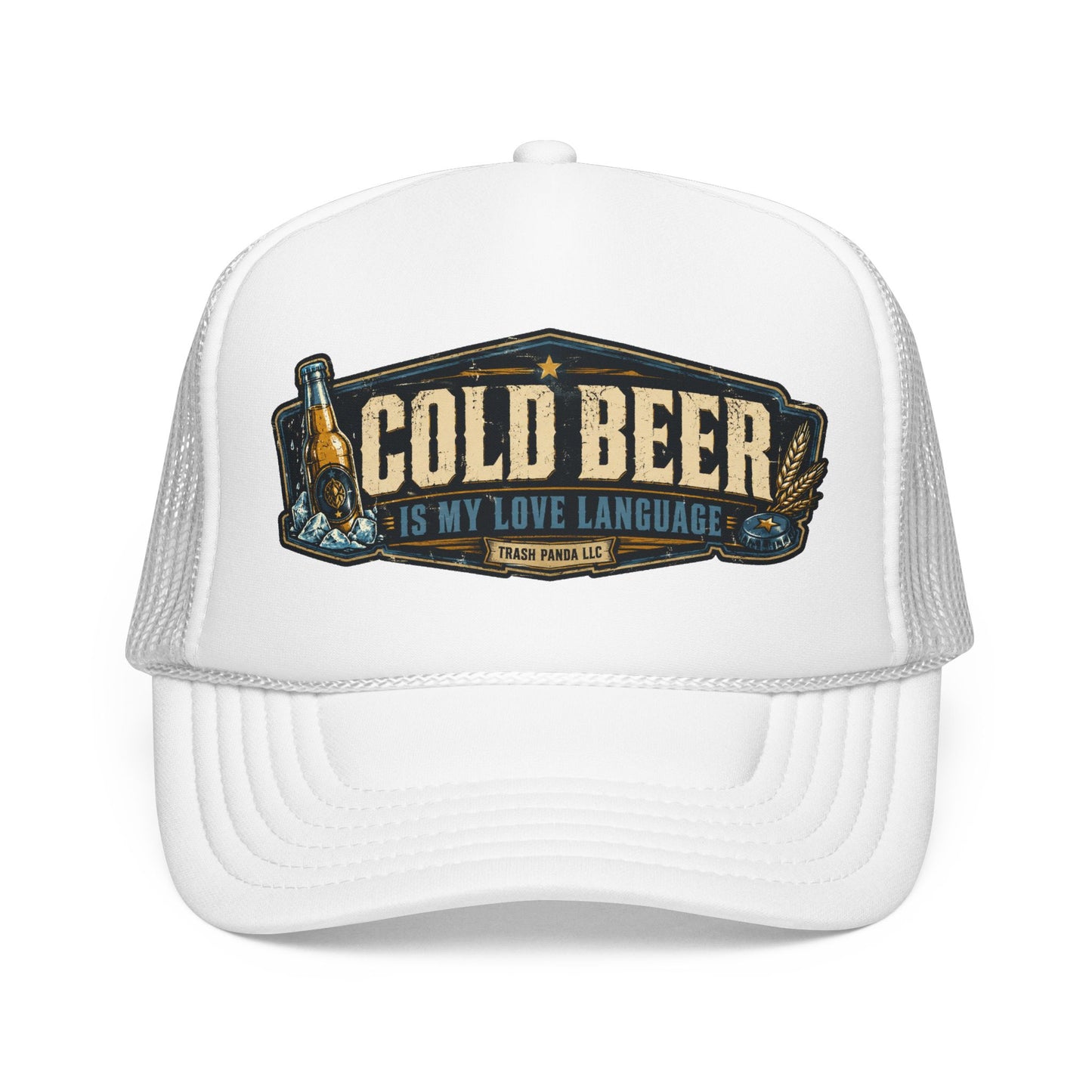 Cold Beer Foam Trucker Hat (Printed)