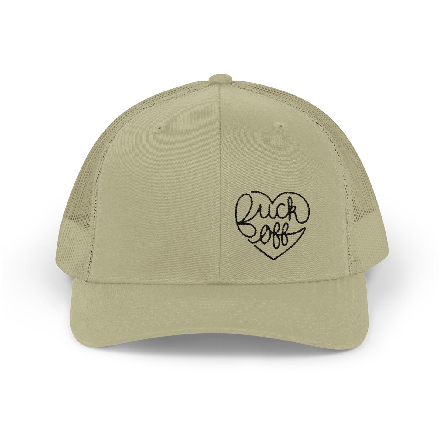F*CK OFF Heart (Ladies) Snapback Trucker Cap