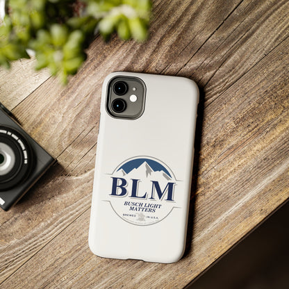 BLM Busch Tough iPhone Cases