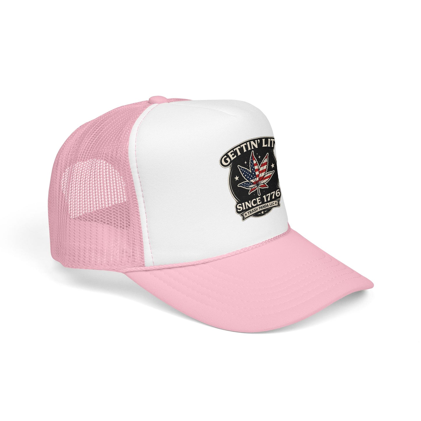 Gettin' Lit Since 1776 Foam Trucker Hat (Printed)