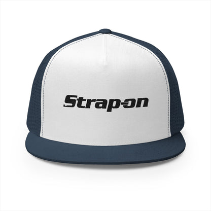 Strap-On 5 Panel Trucker Cap (Embroidery)
