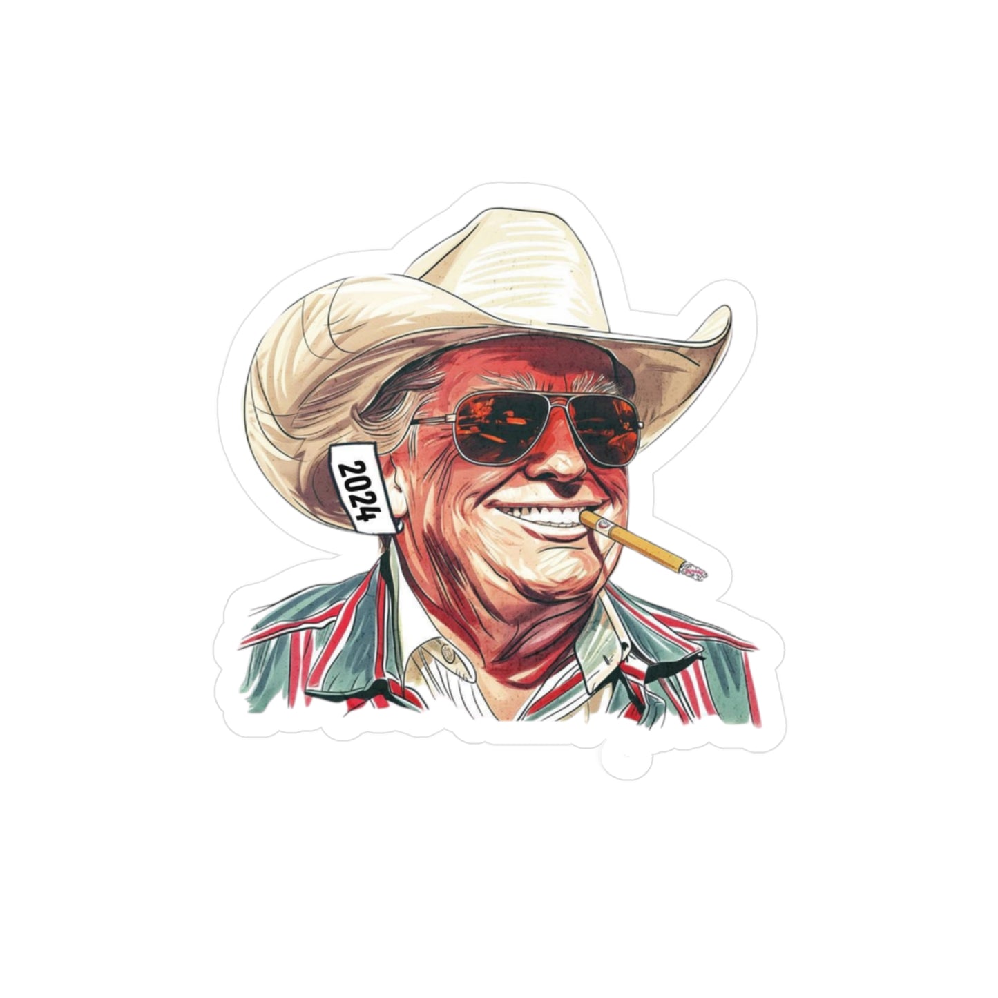 Western Daddy T Vinyl Decal