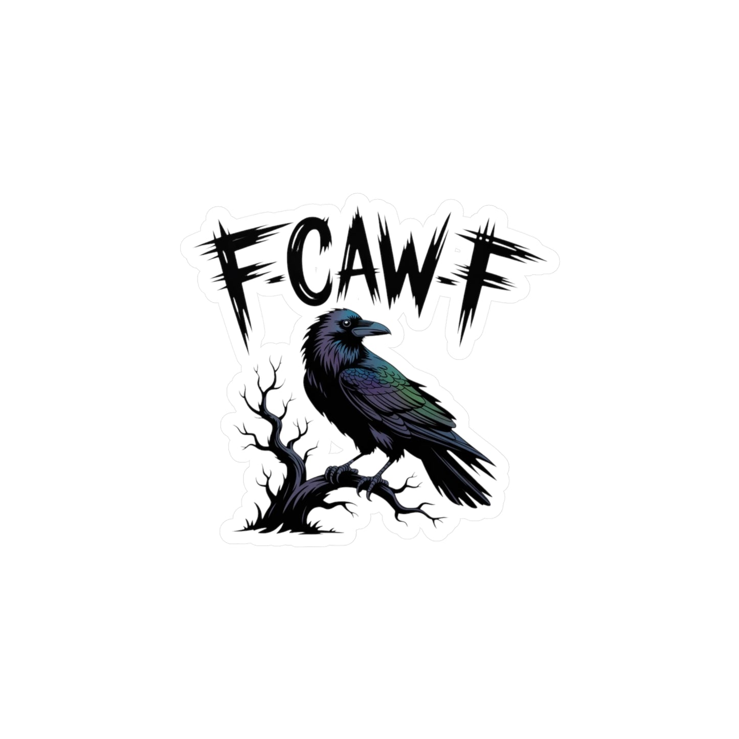 F-CAW-F 2 Vinyl Window Decal