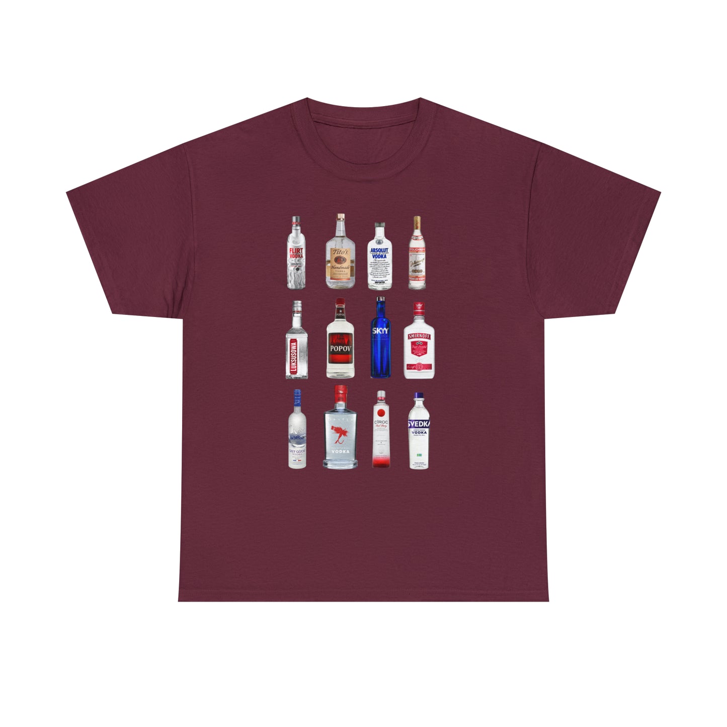 Vodka Unisex Heavy Cotton Tee