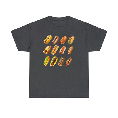 Hotdog Unisex Heavy Cotton Tee