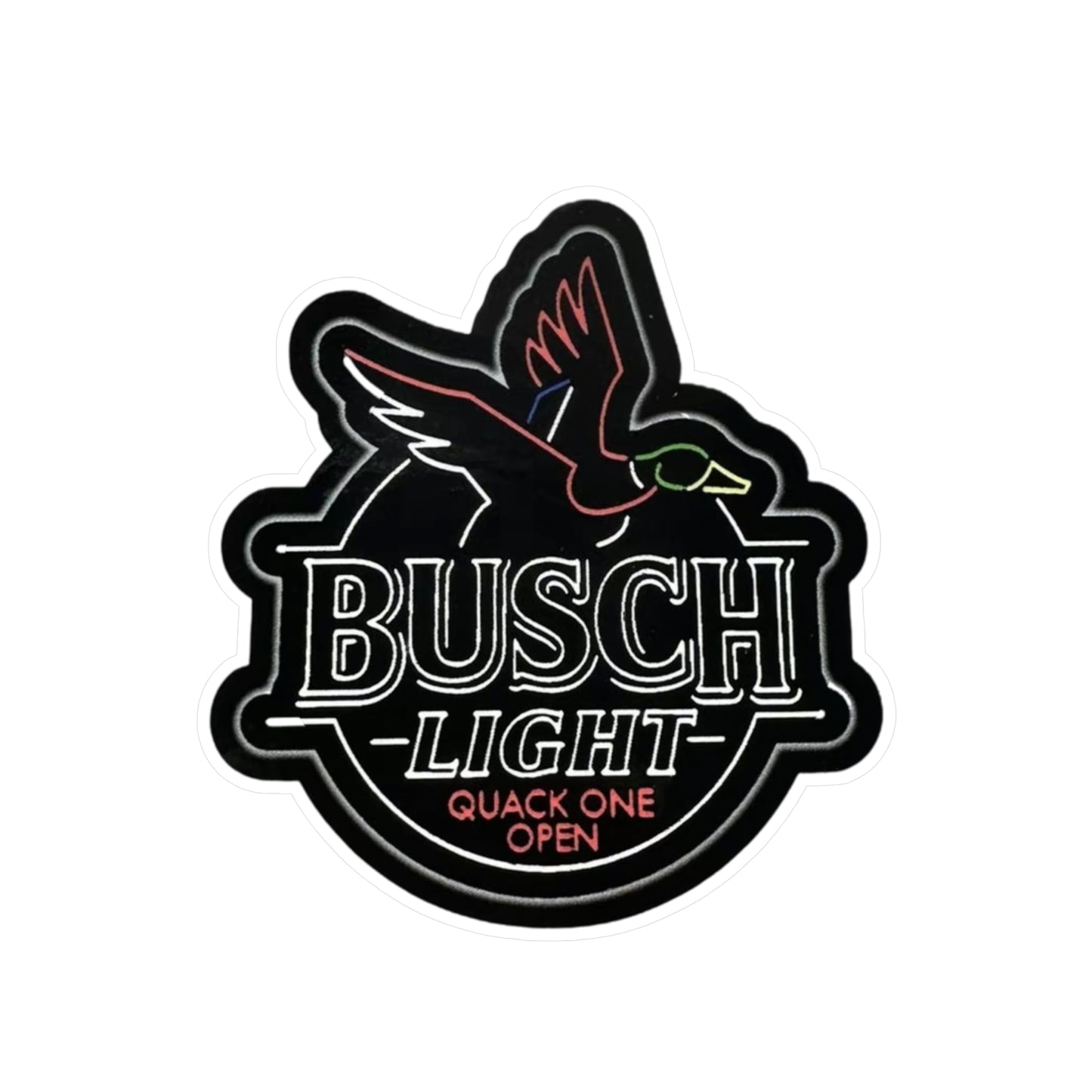 Quack One Kiss-Cut Vinyl Decals