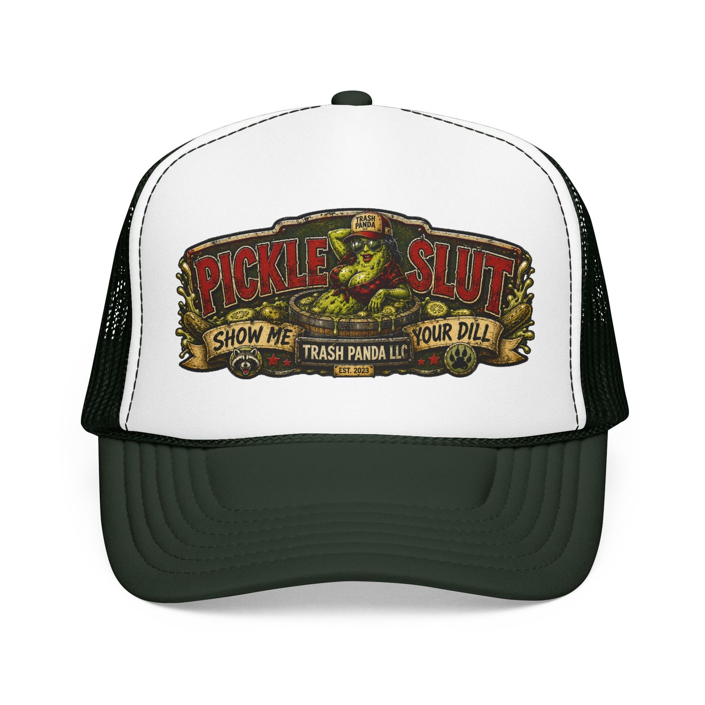 Pickle Sl*t Foam Trucker Hat (Printed)