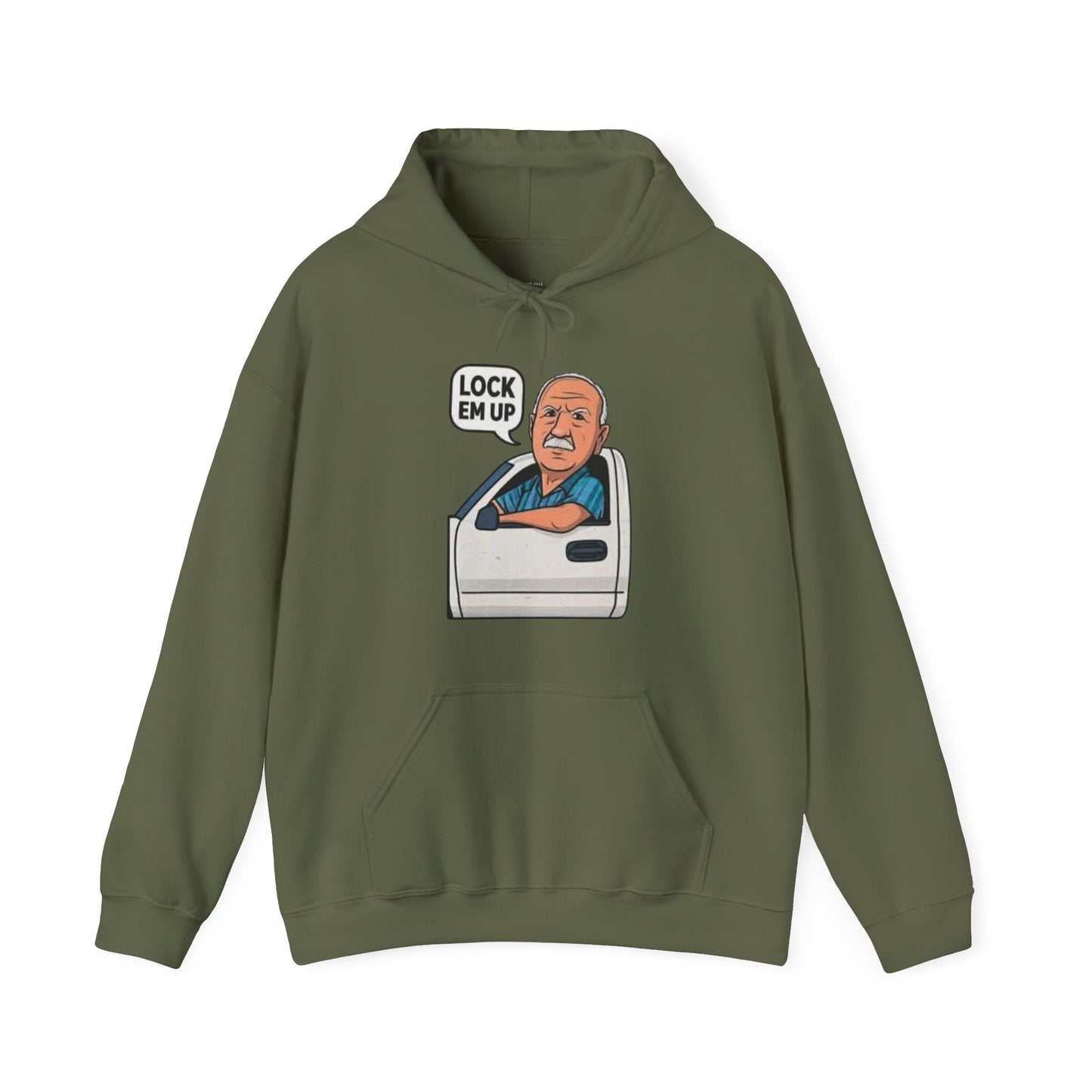 Lock Em Up Unisex Heavy Blend™ Hooded Sweatshirt