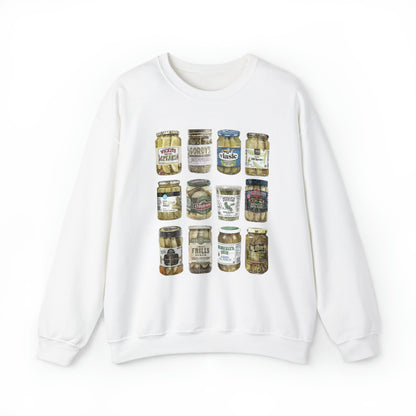 Vintage Pickle Sweatshirt Unisex Heavy Blend™ Crewneck Sweatshirt