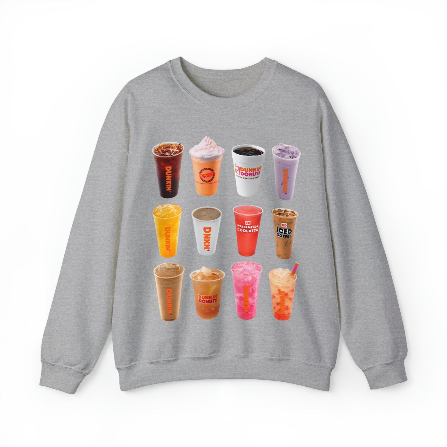 Dunkin' Coffee Sweatshirt Unisex Heavy Blend™ Crewneck Sweatshirt