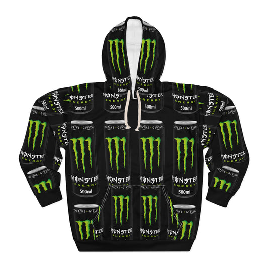 Monster Premium Unisex Pullover Hoodie (AOP)