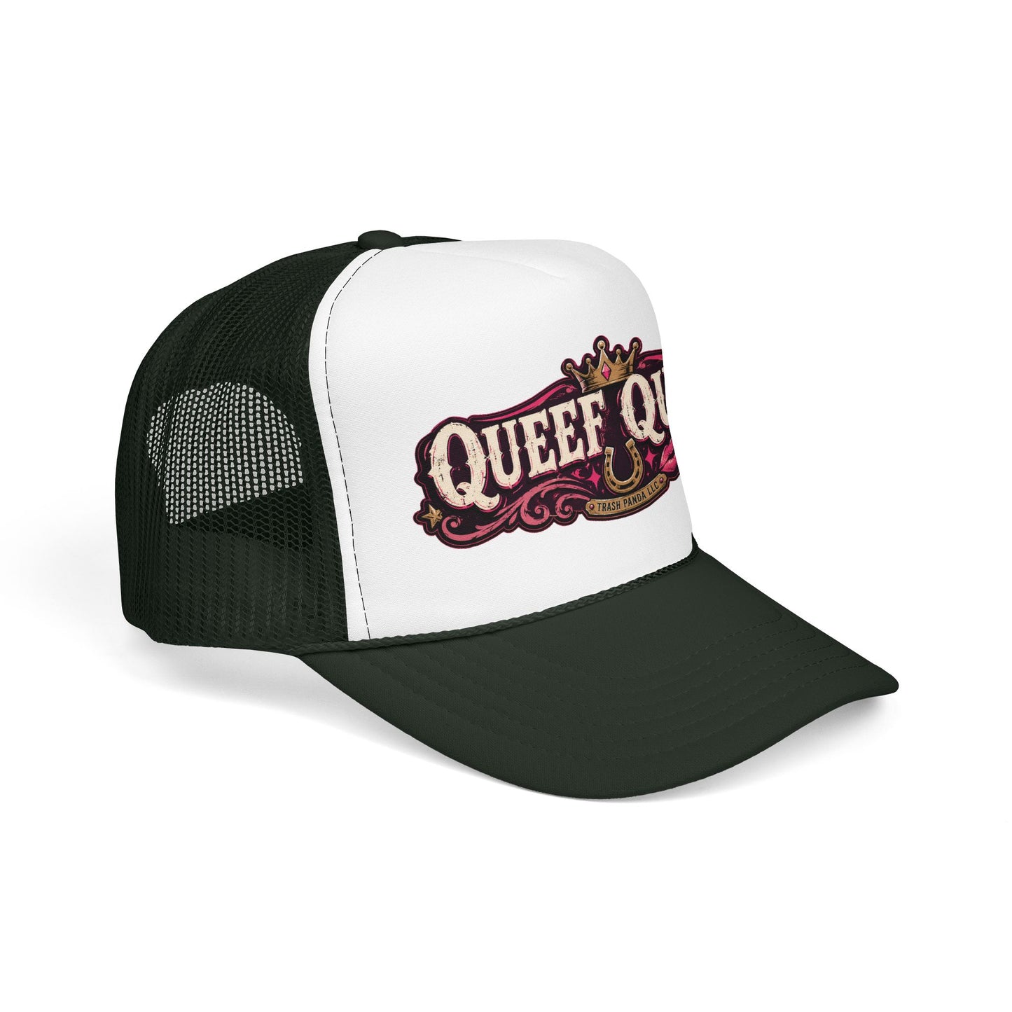 Q Queen Foam Trucker Hat (Printed)