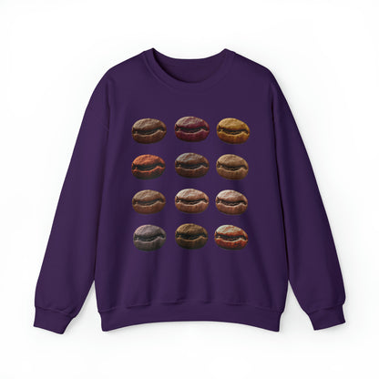 Coffee Beans Sweatshirt Unisex Heavy Blend™ Crewneck Sweatshirt