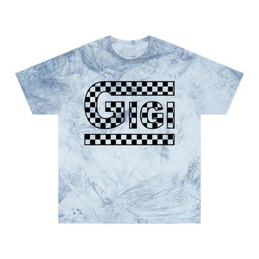 Checkered Gigi Comfort Colors Unisex Color Blast T-Shirt