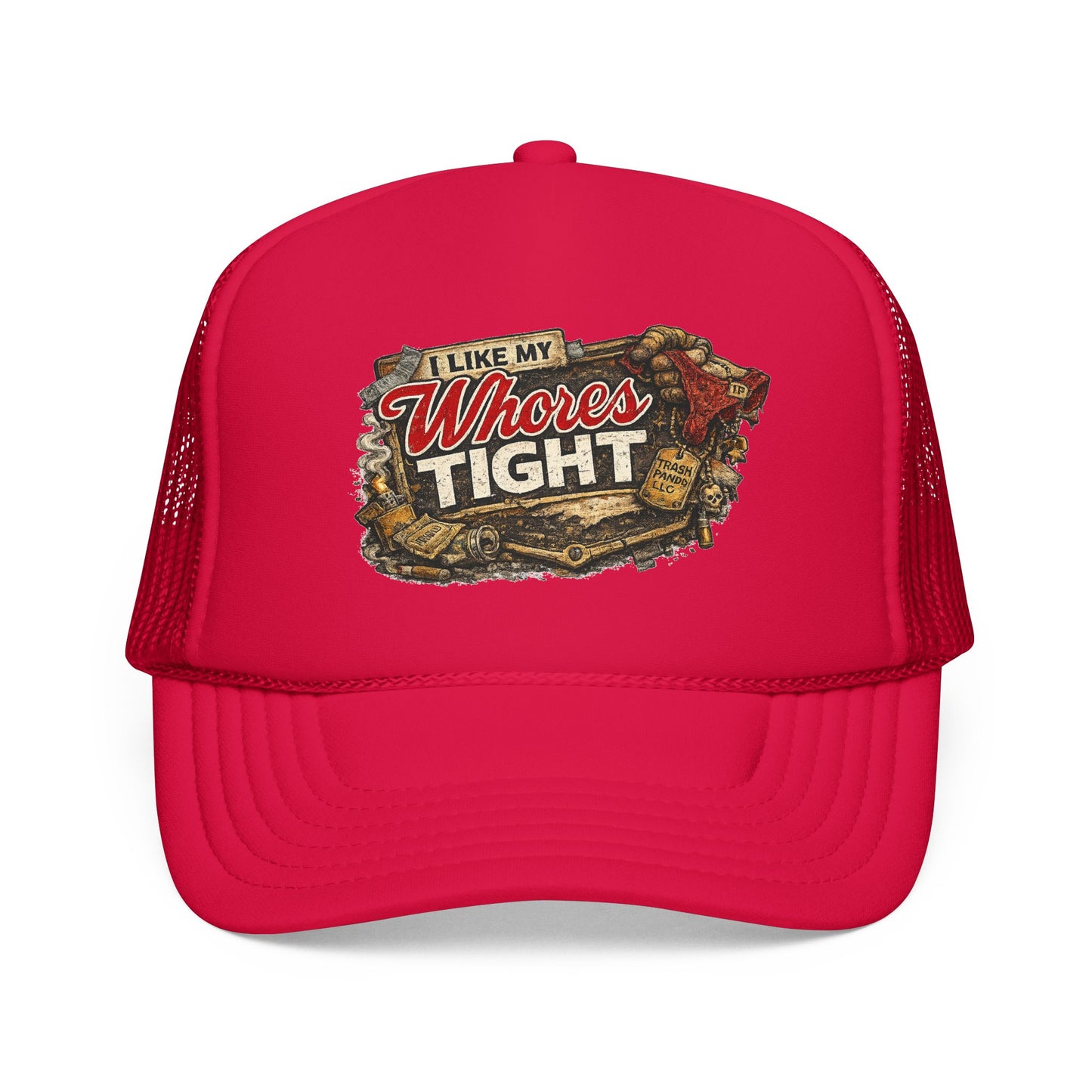 I Like My W Tight Foam Trucker Hat (Printed)