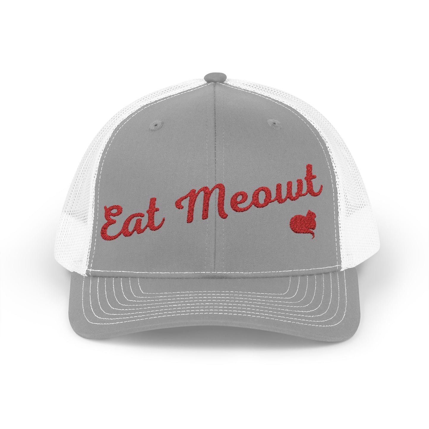Eat Meowt Richardson 112 Snapback Trucker Cap