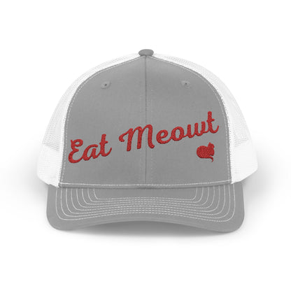 Eat Meowt Richardson 112 Snapback Trucker Cap
