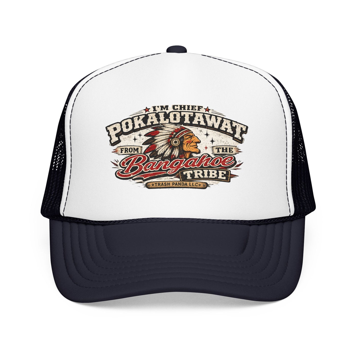 CHIEF POKALOTA Foam Trucker Hat (Printed)
