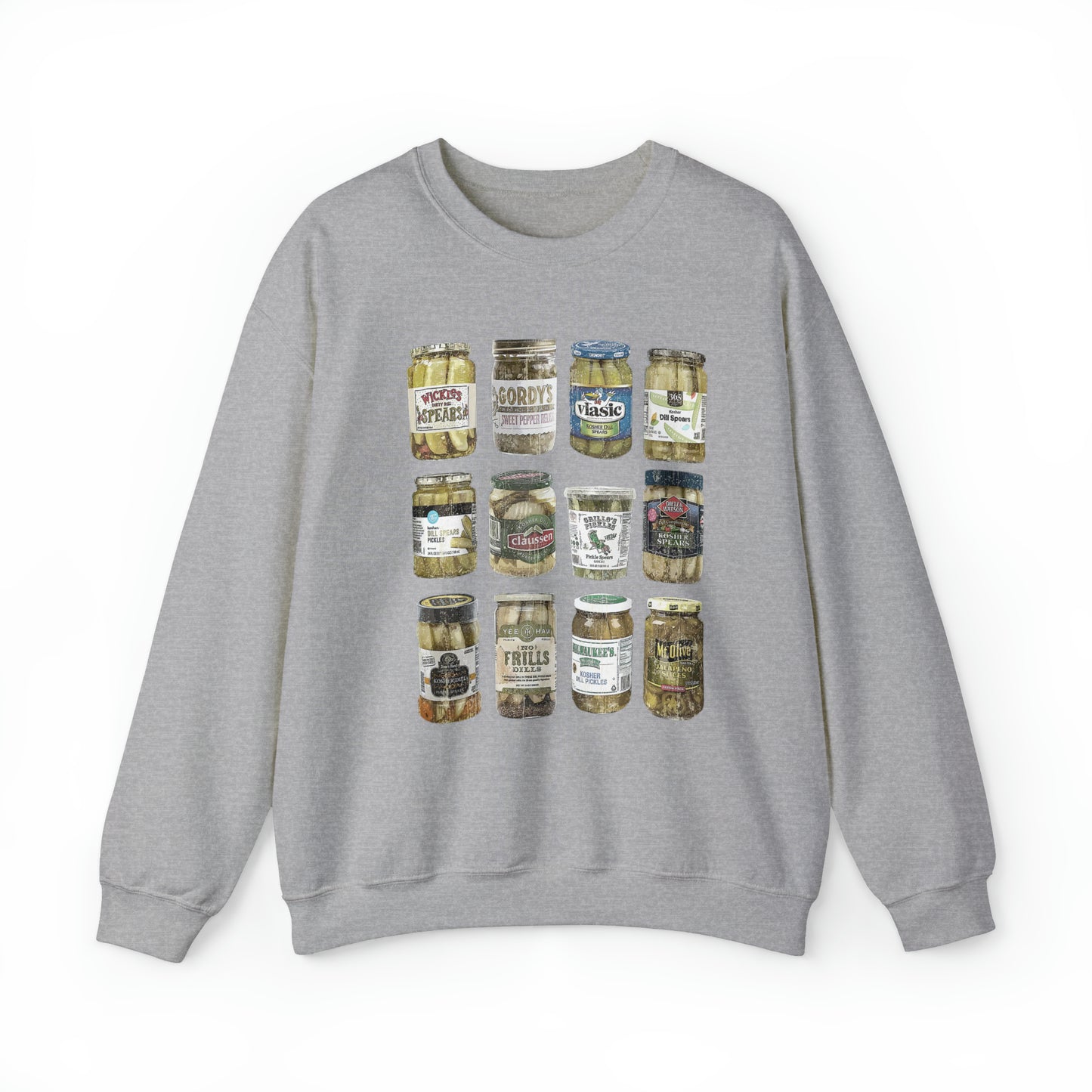 Vintage Pickle Sweatshirt Unisex Heavy Blend™ Crewneck Sweatshirt