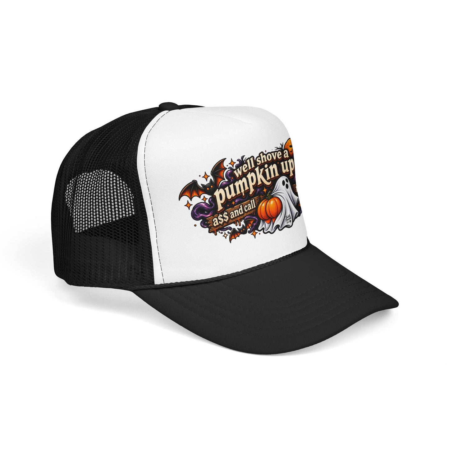 Call Me Spooky Foam Trucker Hat (Printed)