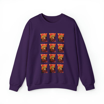 Xtra Flamin' Hot Cheetos Sweatshirt Unisex Heavy Blend™ Crewneck Sweatshirt