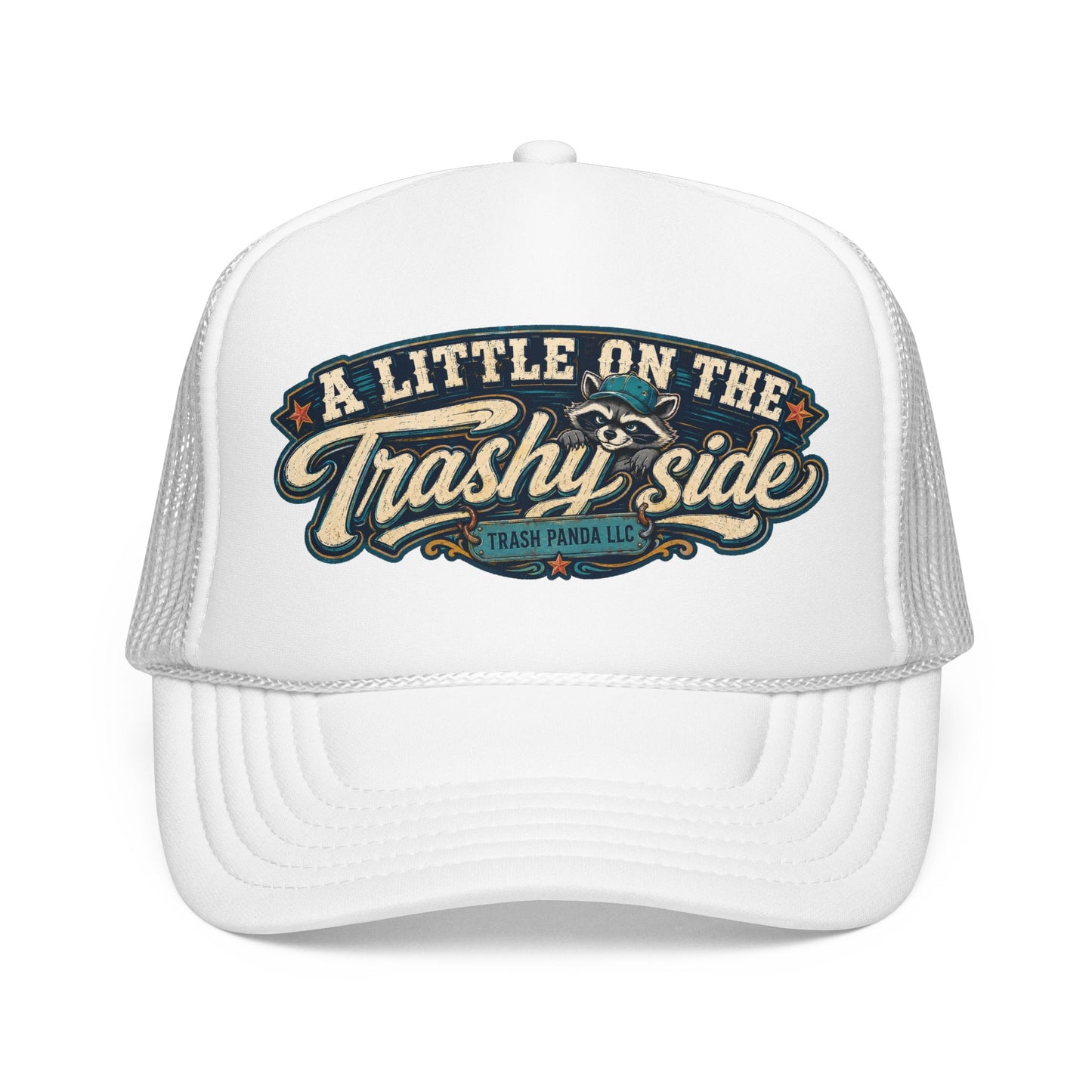 Trashy Side Foam Trucker Hat (Printed)