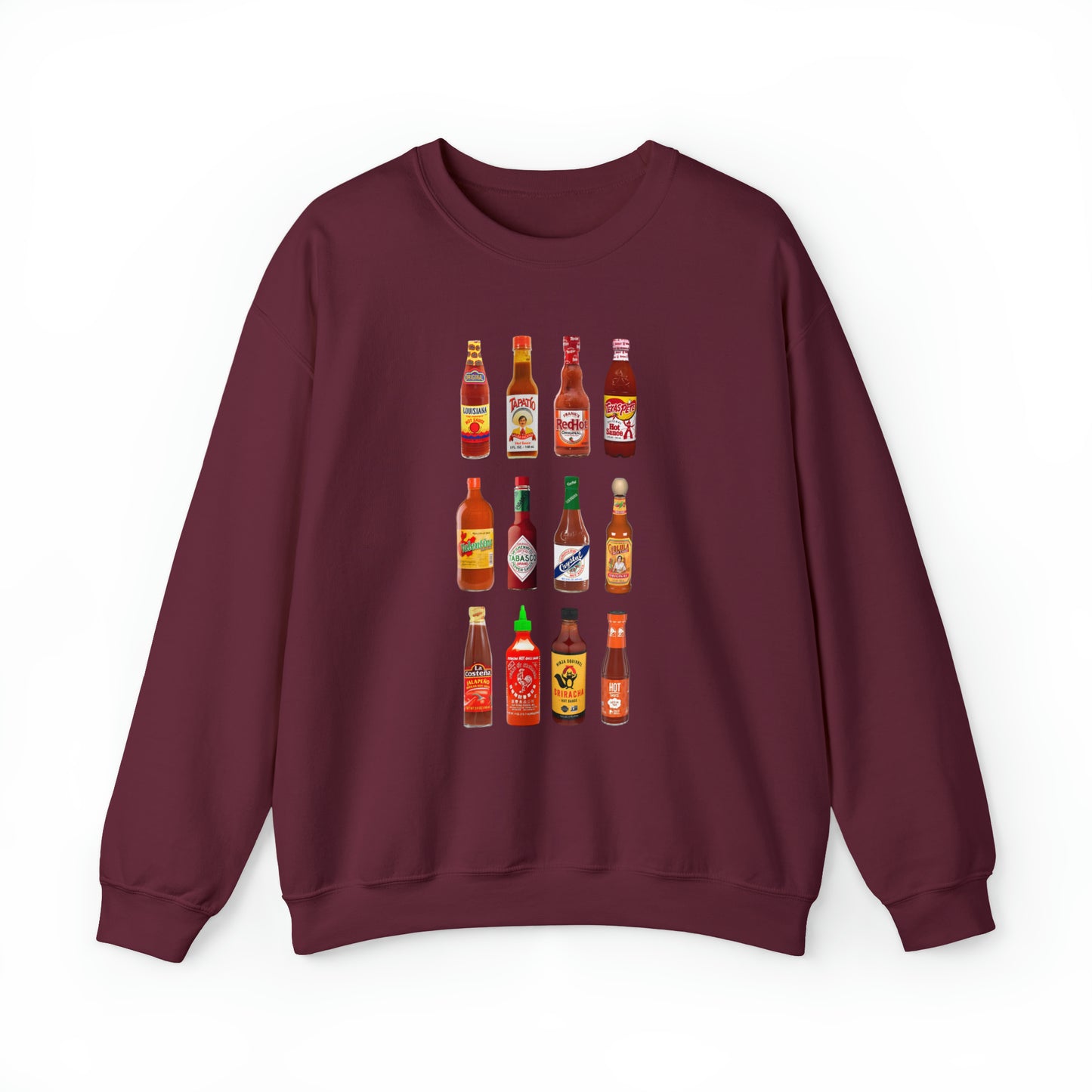 Hot Sauce Sweatshirt Unisex Heavy Blend™ Crewneck Sweatshirt