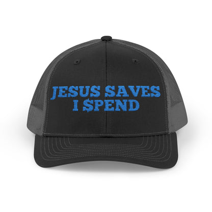 Jesus Saves Richardson 112 Snapback Trucker Cap