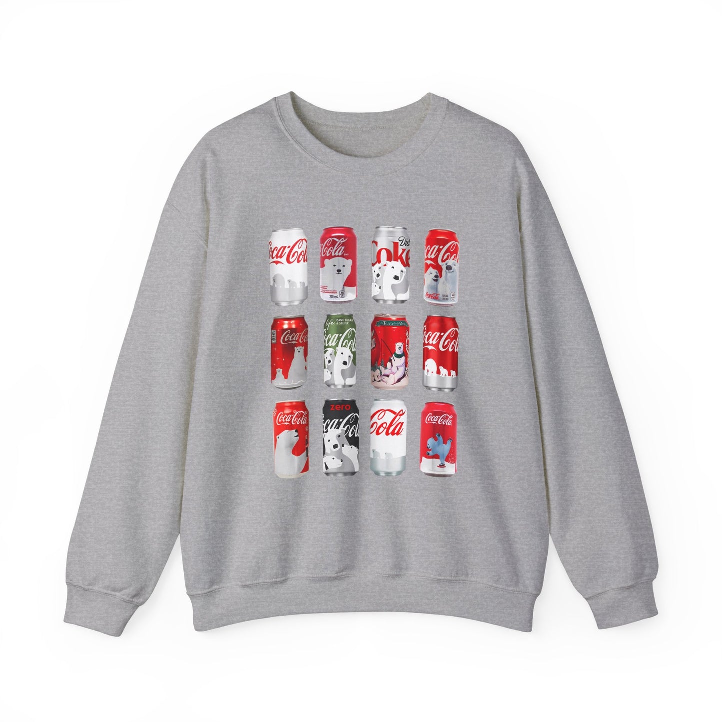 Coca Cola Polar Bear Sweatshirt Unisex Heavy Blend™ Crewneck Sweatshirt