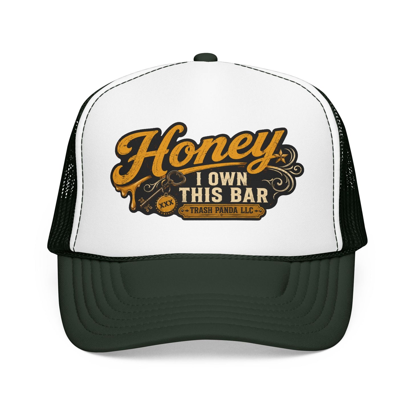 I Own This Bar Foam Trucker Hat (Printed)