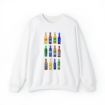 Bud Light Bottles Sweatshirt Unisex Heavy Blend™ Crewneck Sweatshirt