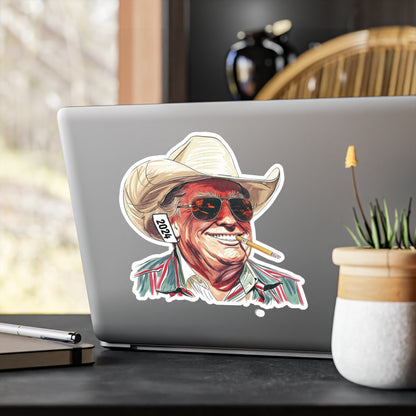 Western Daddy T Vinyl Decal