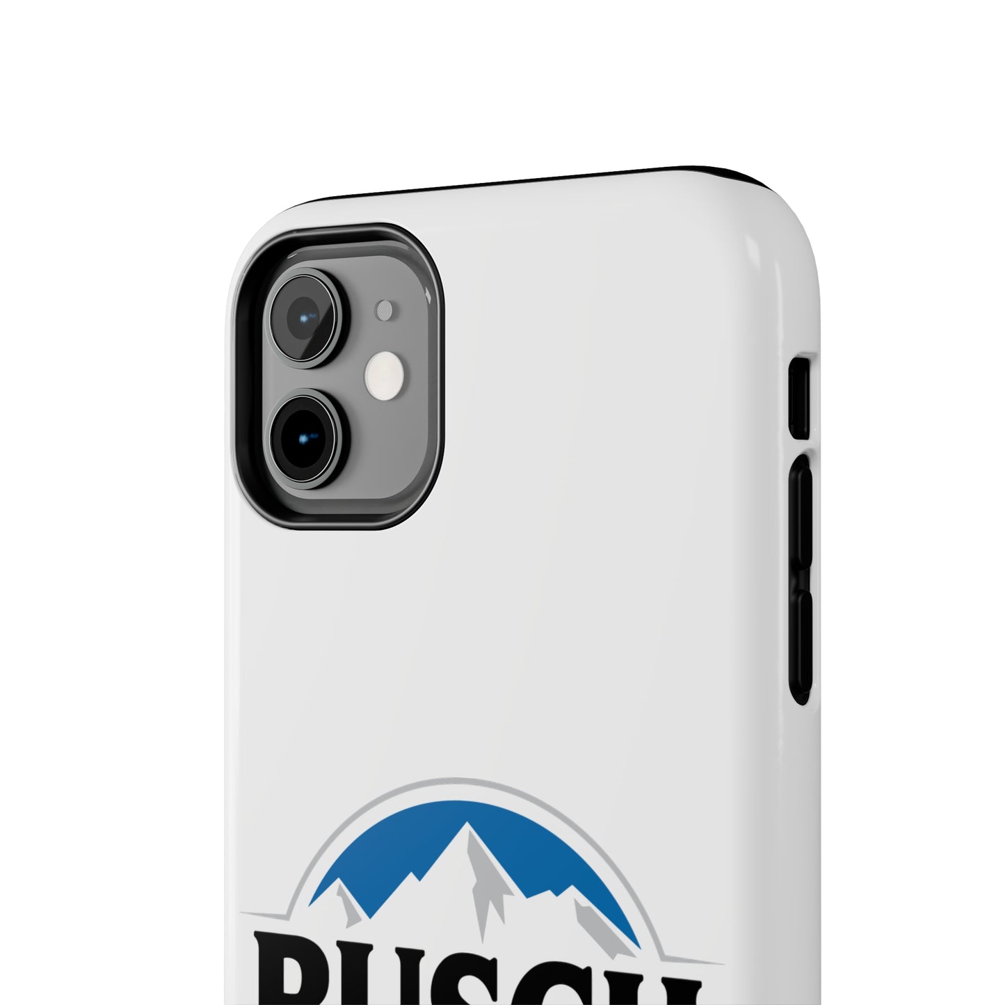 Busch Latte White Tough iPhone Cases