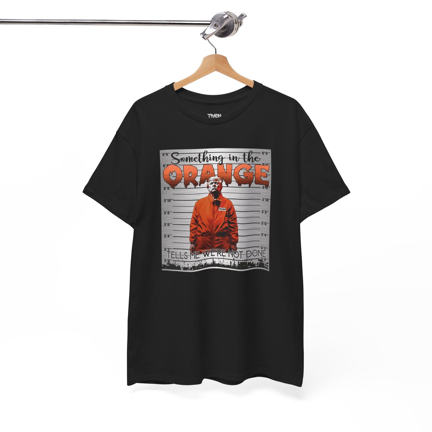 Trump Something In The Orange Unisex Heavy Cotton Tee