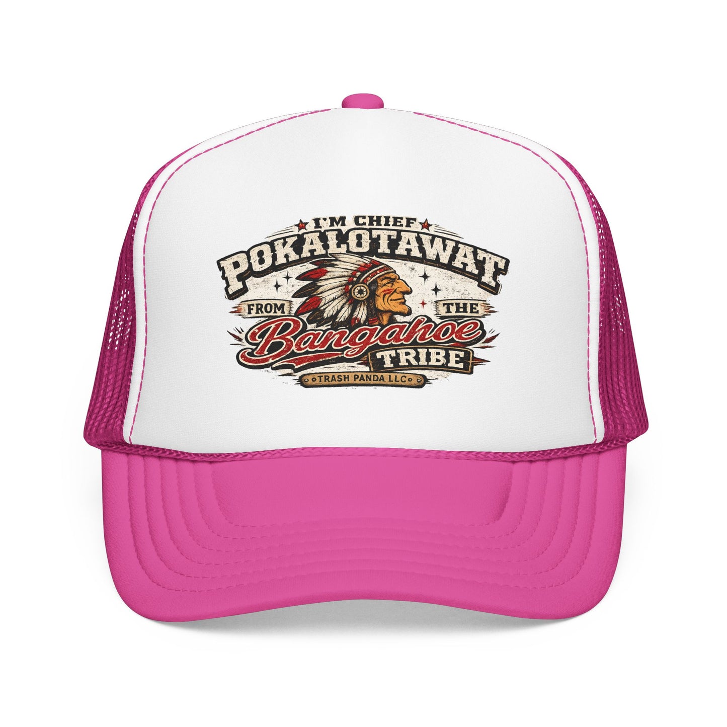CHIEF POKALOTA Foam Trucker Hat (Printed)