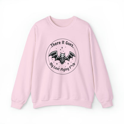 Last Flying F*ck Bat Sweatshirt Unisex Heavy Blend™ Crewneck Sweatshirt